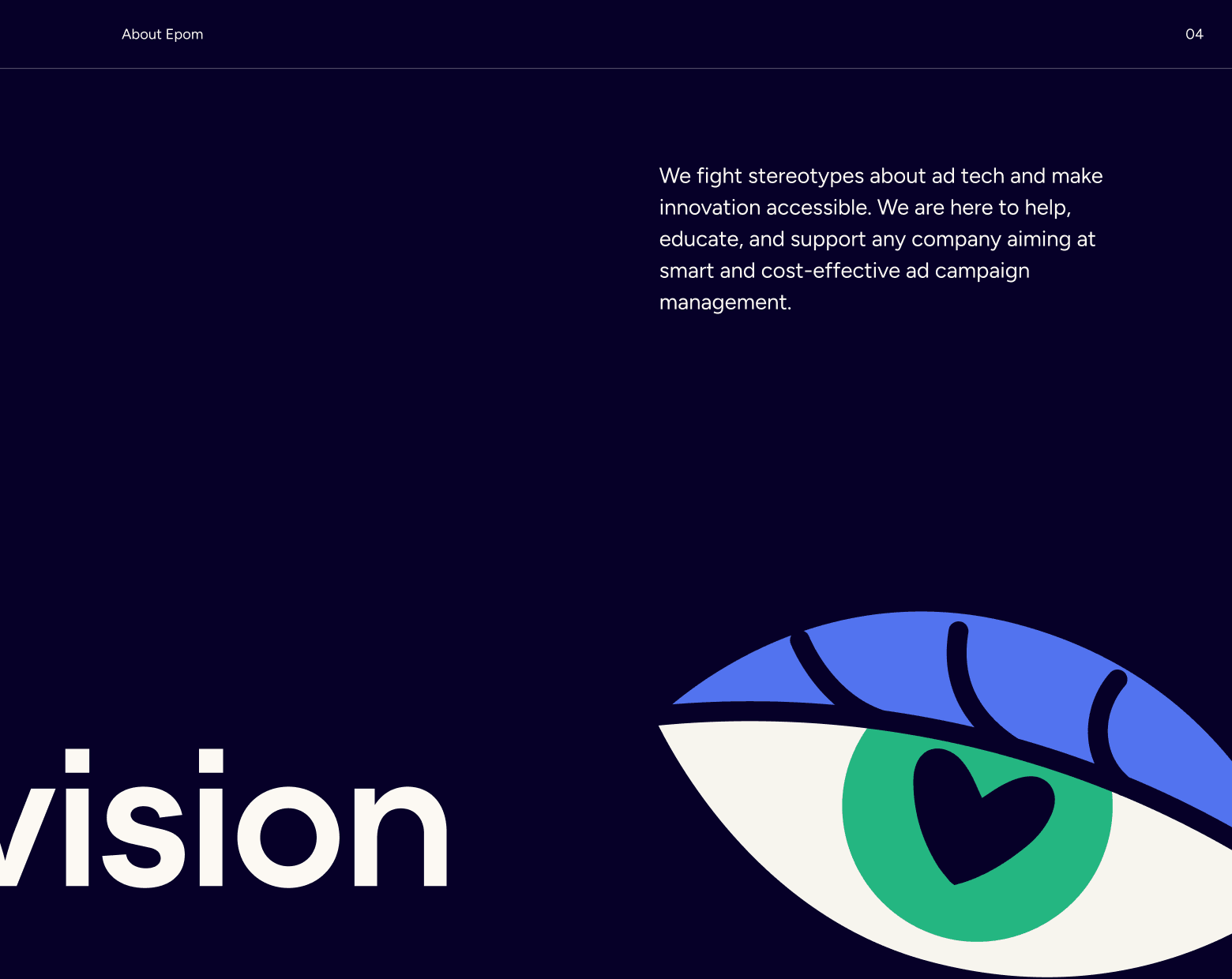 About Epom: our vision