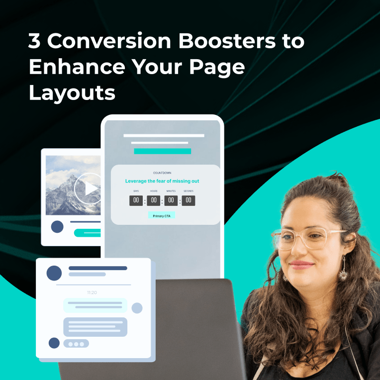 3 Conversion Boosters to enhance page layouts