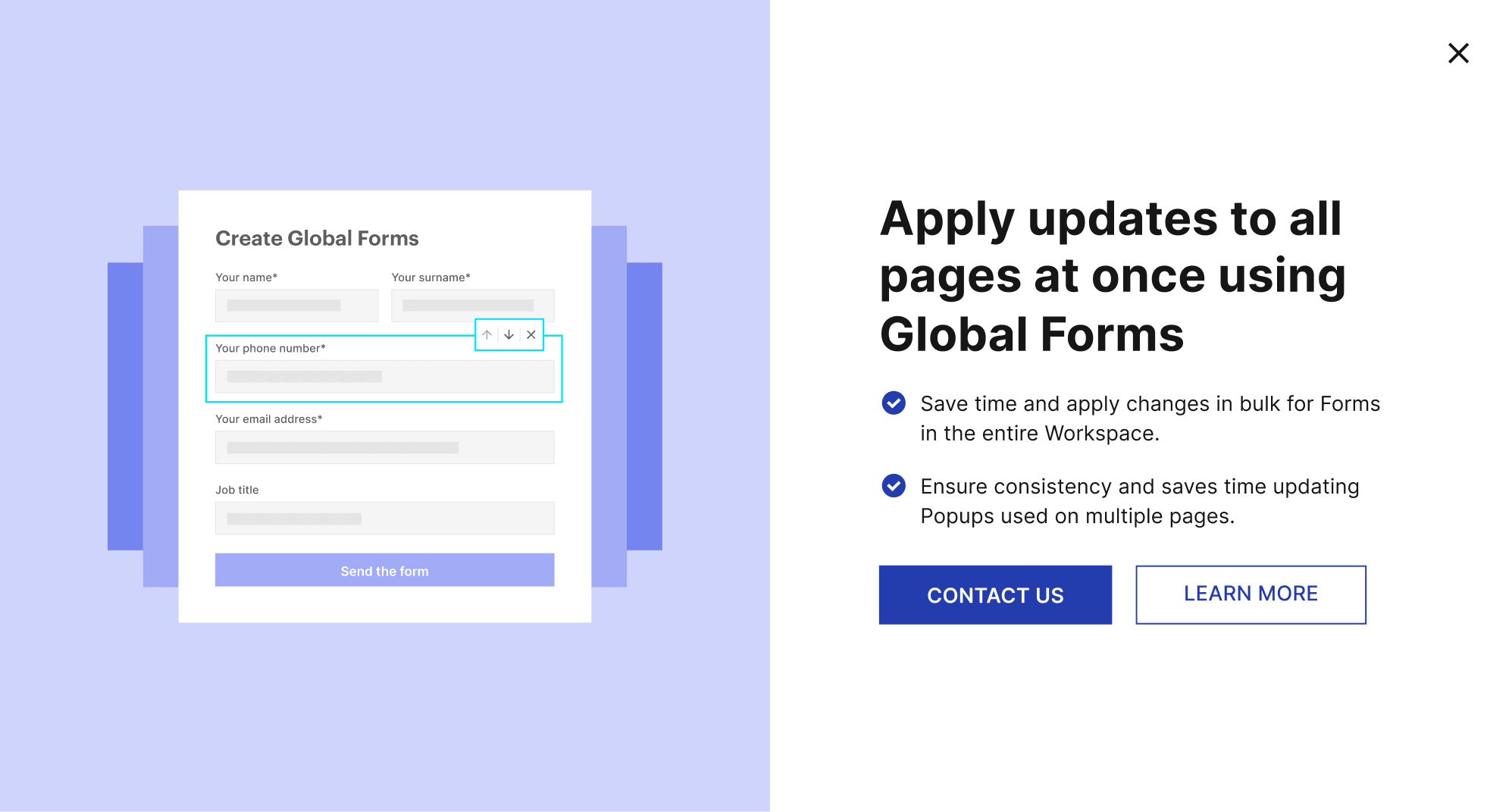 “Upload Instapage Files” upsell banner
